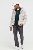 Кофта Superdry чоловіча колір зелений однотонна (3574363)