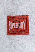 Кофта Superdry чоловіча колір сірий з принтом (3675654)