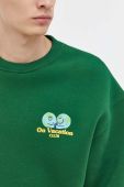 Кофта On Vacation чоловіча колір зелений з принтом