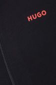 Кофта лаунж HUGO колір чорний з принтом