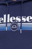 Кофта Ellesse чоловіча колір синій з капюшоном з принтом