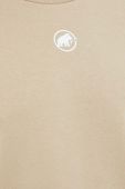 Кофта Mammut Core ML колір бежевий однотонна