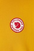 Бавовняна кофта Fjallraven 1960 Logo чоловіча колір жовтий з аплікацією