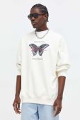 Кофта Vans чоловіча колір бежевий з принтом (3678515)