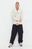 Кофта Vans чоловіча колір бежевий з принтом (3680984)