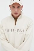 Кофта Vans чоловіча колір бежевий з принтом (3680984)