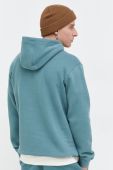 Кофта Vans чоловіча з капюшоном однотонна колір блакитний (3680934)