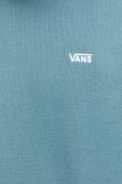 Кофта Vans чоловіча з капюшоном однотонна колір блакитний (3680934)