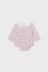 Дитяче бавовняне боді Mayoral Newborn Gift box колір рожевий (3444576)