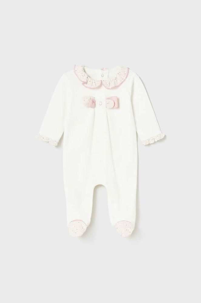 Повзунки для немовлят Mayoral Newborn Gift box колір бежевий (3472132)