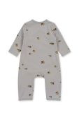 Бавовняний ромпер для немовлят Konges Sl?jd колір сірий (3527557)