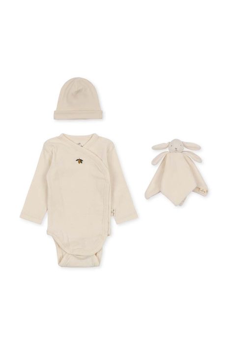 Комплект для немовлят Konges Sl?jd колір білий