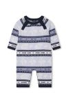 Бавовняний ромпер для немовлят Kenzo Kids колір блакитний (3515021)
