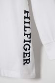 Дитячий лонгслів Tommy Hilfiger колір білий з принтом (3372567)