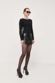 Лонгслів Patrizia Pepe жіночий колір чорний (3385772)