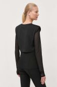 Лонгслів Patrizia Pepe жіночий колір чорний (3393907)