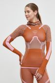 Лонгслів для тренувань adidas by Stella McCartney TrueStrenght колір помаранчевий
