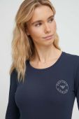 Лонгслів лаунж Emporio Armani Underwear колір синій