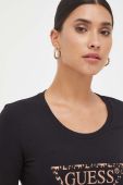 Лонгслів Guess жіночий колір чорний (3527734)