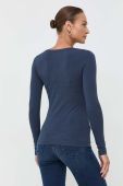 Лонгслів Guess жіночий колір синій (3511496)