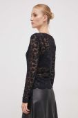 Блузка Sisley жіноча колір чорний візерунок (3621388)