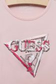 Дитячий лонгслів Guess колір рожевий (3338146)