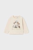 Лонгслів для немовлят Mayoral 2-pack колір бежевий