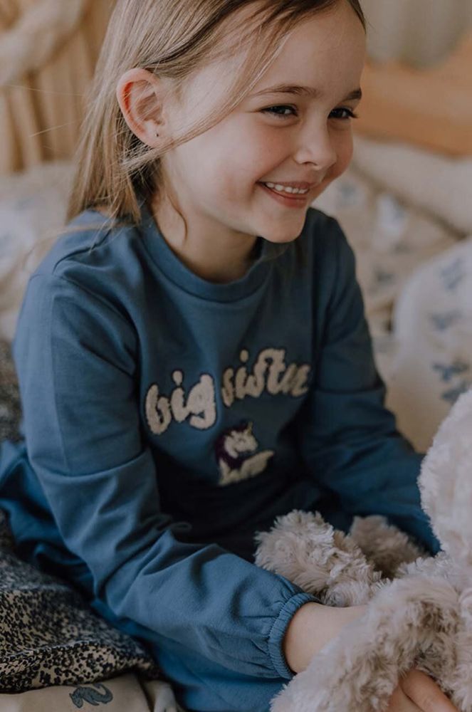 Дитяча блузка That's mine 033117 Benita big sister Blouse колір синій