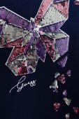 Дитячий лонгслів Guess колір синій (3527851)