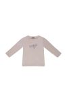 Дитячий лонгслів Pinko Up колір бежевий (3428547)