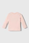 Дитячий лонгслів Pinko Up колір рожевий (3428609)
