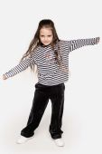 Дитячий лонгслів Coccodrillo колір чорний (3585414)