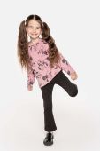 Дитячий лонгслів Coccodrillo колір рожевий (3537567)