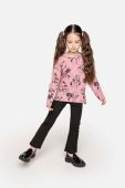 Дитячий лонгслів Coccodrillo колір рожевий (3537567)