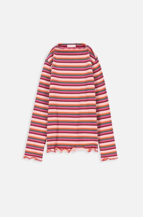 Дитячий лонгслів Coccodrillo візерунок колір барвистий (3634569)