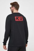 Бавовняний лонгслів Polo Ralph Lauren колір чорний однотонний (3274269)