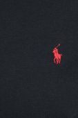 Бавовняний лонгслів Polo Ralph Lauren колір чорний однотонний (3274269)