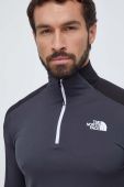 Спортивний лонгслів The North Face Mountain Athletics колір сірий візерунок