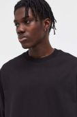 Бавовняний лонгслів G-Star Raw колір чорний однотонний (3523334)