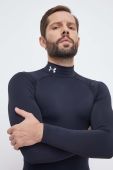 Лонгслів для тренувань Under Armour ColdGear Compression колір чорний однотонний