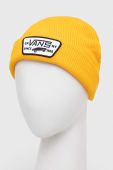 Дитяча шапка Vans BY MILFORD BEANIE BOYS VN0A36OJCAX1 колір жовтий з товстого трикотажу