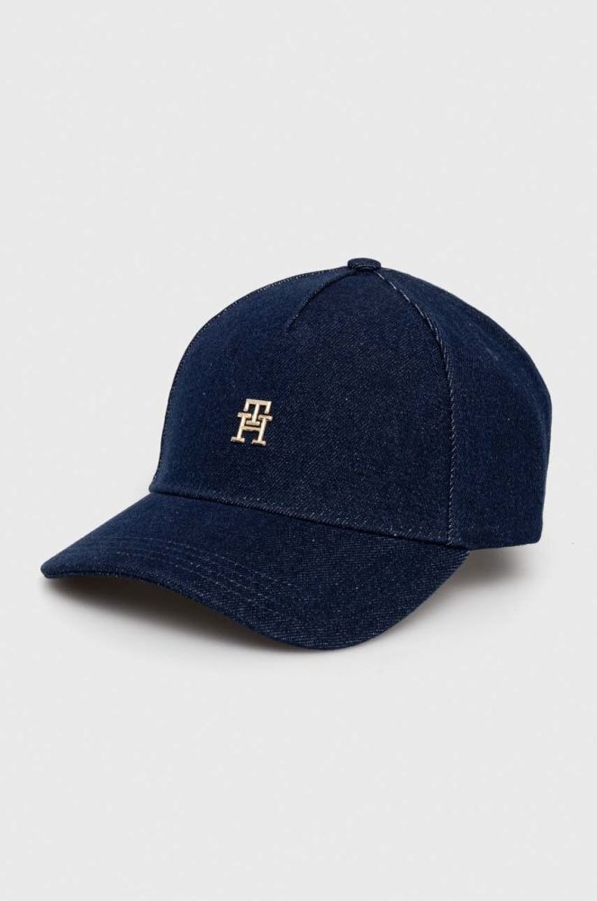Кепка Tommy Hilfiger колір синій з аплікацією (3278445)