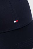Бавовняна бейсболка Tommy Hilfiger колір синій однотонна (3268885)