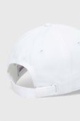 Бавовняна бейсболка Tommy Jeans колір білий з аплікацією (3253611)