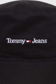 Бавовняний капелюх Tommy Jeans колір чорний з бавовни (3253614)