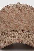 Кепка Guess колір бежевий візерунок (3365936)