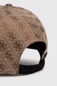 Кепка Guess колір бежевий візерунок (3365936)