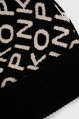Шапка з домішкою кашеміру Pinko колір чорний з тонкого трикотажу