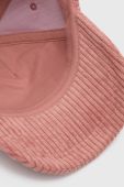 Кепка Roxy колір рожевий з аплікацією