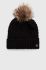 Шапка Roxy колір чорний з товстого трикотажу (3625091)